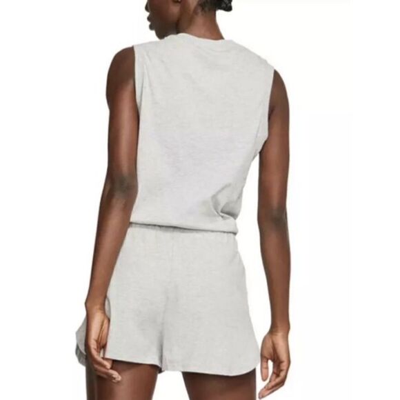 Nike Women's Gray Jumpsuit Graphic Print Romper Medium NWT - Picture 2 of 9